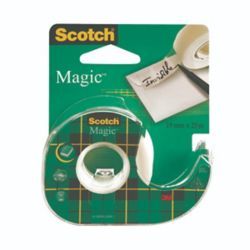 SCOTCH MAGIC TAPE/DISPENSER 19MMX25M