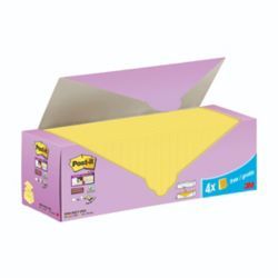 POST-IT STKY Z-NOTE CAB YLW 76X76MM