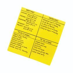 POST-IT SS BIG NTS 279X279MM YL PK30