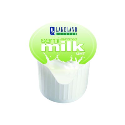 LAKELAND SEMI-SKIM MILK POTS PK120