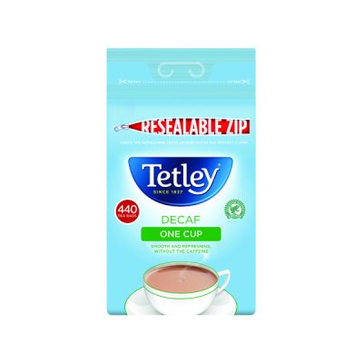 TETLEY ONE CUP DECAF TEABAGS PK440