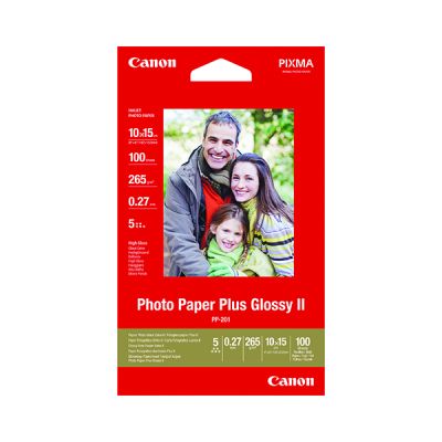 CANON PHOTO PAPER+ PP-201 4X6 PK100