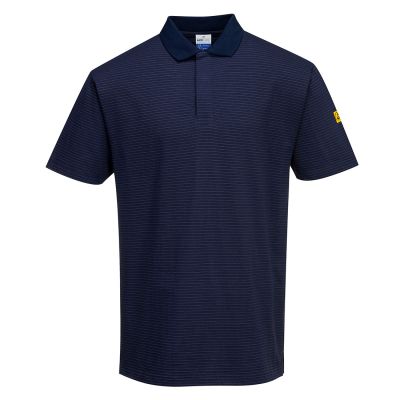 AS21 Anti-Static ESD Polo Shirt Navy L Regular