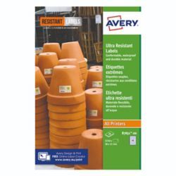 AVERY UL RES LABELS 38X21MM PK1300