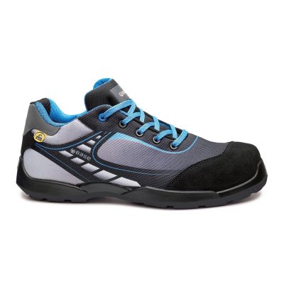 B0676E Bowling S3 ESD SRC Black/Blue  44 Grey/Blue