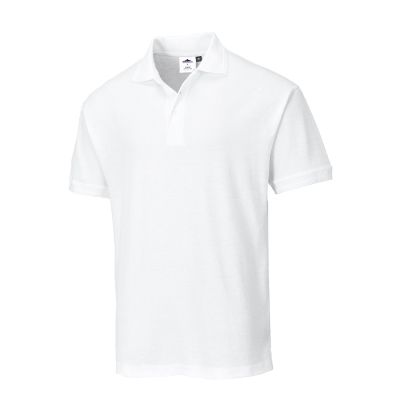 B210 Naples Polo-shirt White S R