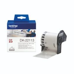 BROTHER CONT FILM TAPE 62MM CLR DK22113