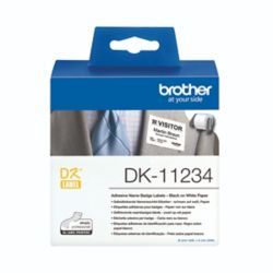 BROTHER NAME BDG LBL 60X86 260/ROLL