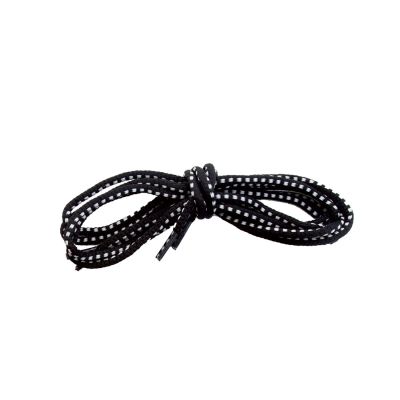 BL100BKG Laces 100CM 0 Black/Grey