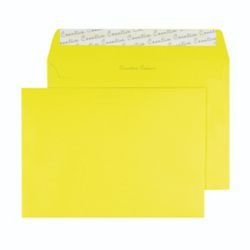 C5 WALLET P/S ENV 120GSM YELLOW P250