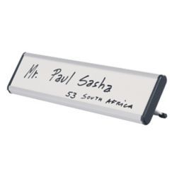 BQ DESK NAMEPLATE 60X220X20MM