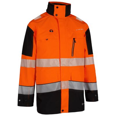 DELTIC HI-VIS JACKET TWO-TONE  OR BL 4XL