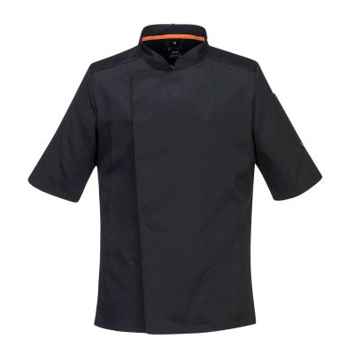 C738 Mesh Air Pro Jacket S/S Black M Regular