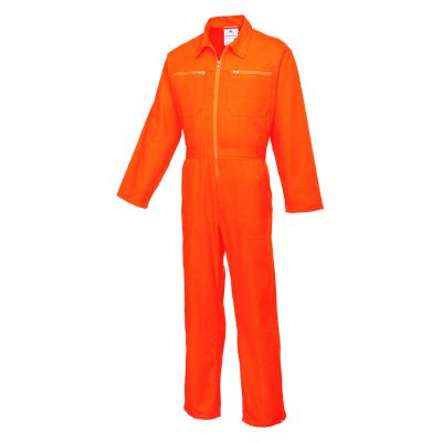 C811 Cotton Boilersuit Orange 4XL Regular