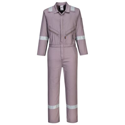 C814 Iona Cotton Coverall Grey XL Regular