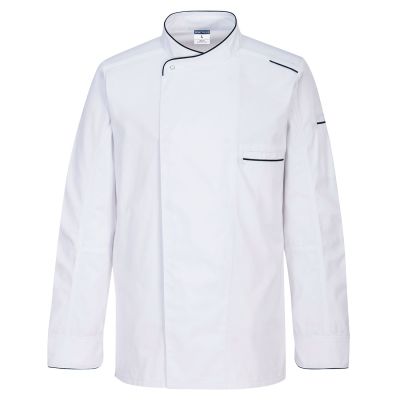 C835 Surrey Chefs Jacket L/S White M Regular