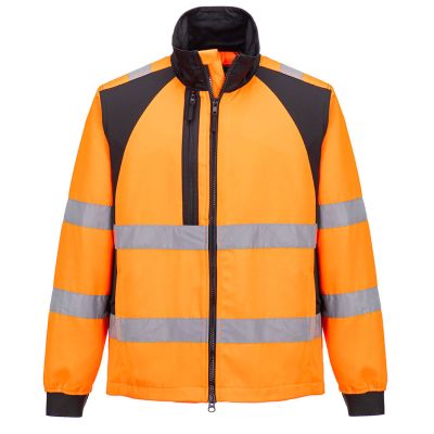 CD861 WX2 Eco Hi-Vis Work Jacket  Orange/Black 4XL Regular