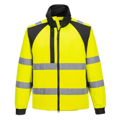 CD861 WX2 Eco Hi-Vis Work Jacket  Yellow/Black M Regular