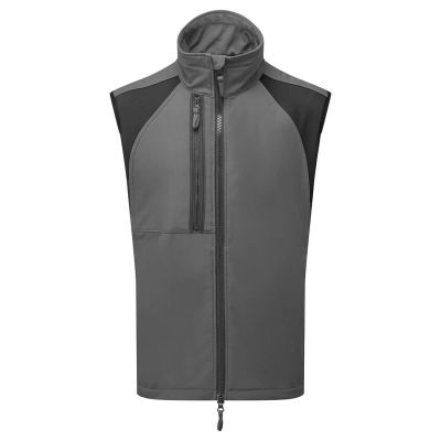 CD876 WX2 Eco Softshell Gilet (2L) Metal Grey L Regular