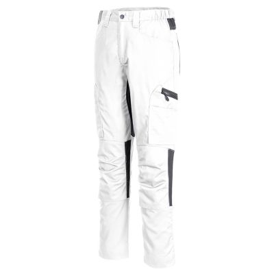 CD881 WX2 Eco Stretch Trade Trousers White 28 Regular