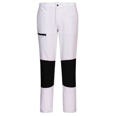 CD886 WX2 Eco Active Stretch Work Trousers White 30 Regular