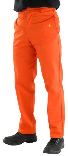 CLICK FR TROUSERS ORANGE 44