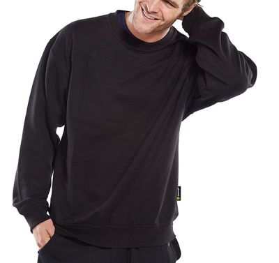 CLICK PC SWEATSHIRT BLK XXXL