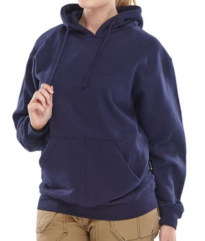 P/C HOODED SWEATSHIRT NAVY 3XL