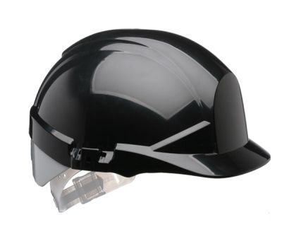 REFLEX BLACK SLIP RATCHET HELMET WITH SILVER FLASH