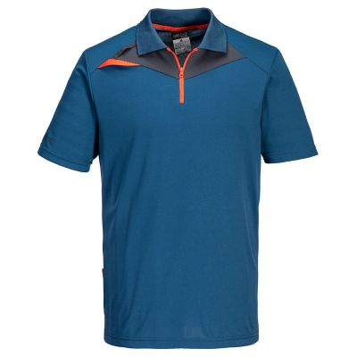 DX410 DX4 Polo Shirt S/S Metro Blue L Regular