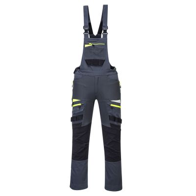 DX441 DX4 Work Bib and Brace Metal Grey L Regular