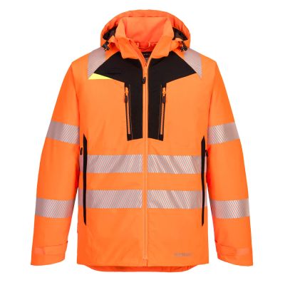 DX461 DX4 Hi-Vis Winter Jacket Orange/Black L Regular