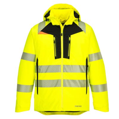 DX461 DX4 Hi-Vis Winter Jacket Yellow/Black 4XL Regular