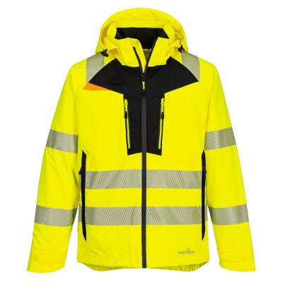 DX462 DX4 Hi-Vis Rain Jacket  Yellow M Regular