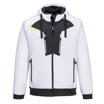 DX472 DX4 Zipped Hoodie  White M Regular