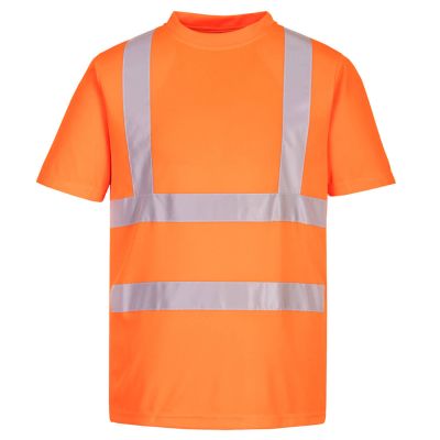 EC12 Eco Hi-Vis T-Shirt S/S (6 Pack)  Orange M Regular