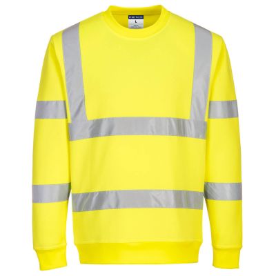 EC13 Eco Hi-Vis Sweatshirt Yellow 4XL Regular