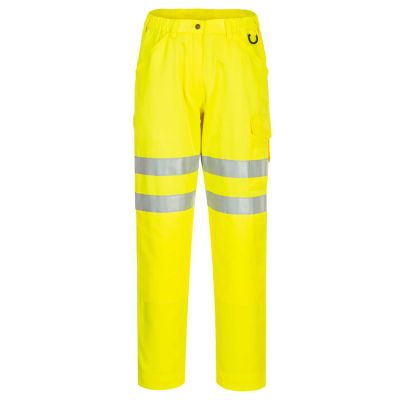 EC40 Eco Hi-Vis Work Trousers Yellow 30 Regular