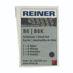 COLOP REINER B6/8K REP PAD BLK PACK2