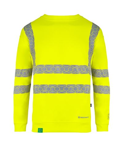 ENVIROWEAR RECYCLABLE HI-VIS SWEATSHIRT SY 3XL