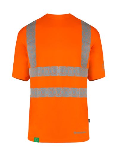 ENVIROWEAR RECYCLABLE HI-VIS T-SHIRT OR 4XL