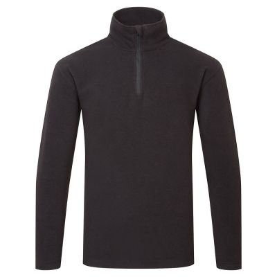 F409 Eco Pullover Fleece Black S Regular