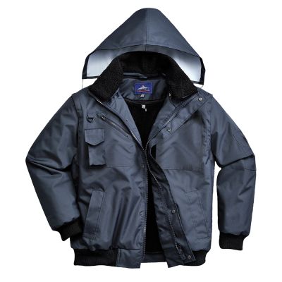 F465 4-in-1 Bomber Jacket Navy L Regular