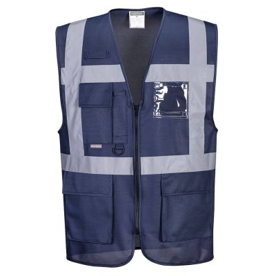 F476 Iona Executive Vest Navy L Regular