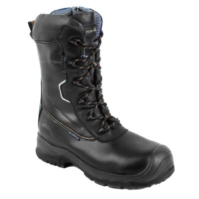 FD01 Portwest Compositelite Traction 10 inch (25cm) Safety Boot S3 HRO CI WR Black 38 Regular