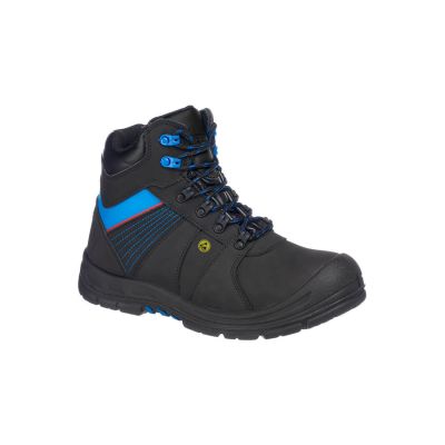 FD37 Portwest Compositelite Protector Safety Boot S3 ESD HRO Black/Blue 40 Regular