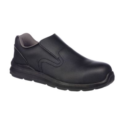 FD62 Portwest Compositelite Slip On Safety Trainer Black 36 Regular