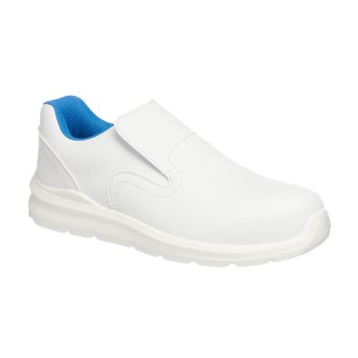 FD62 Portwest Compositelite Slip On Safety Trainer White 36 Regular