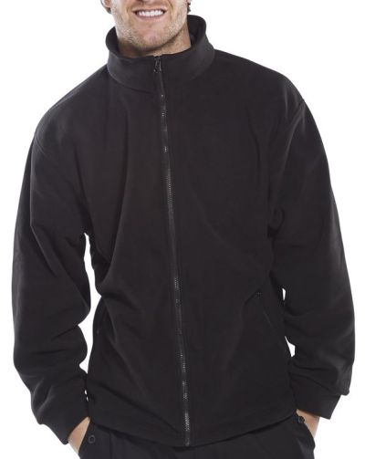 FLEECE JACKET BLACK M