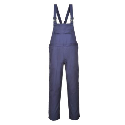 FR37 Bizflame Work Bib and Brace Navy S Regular